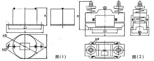 电磁仓壁振动器外形图