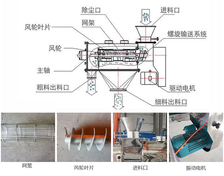 气旋筛的结构